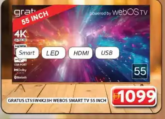 Grand Hyper Market GRATUS Smart TV offer