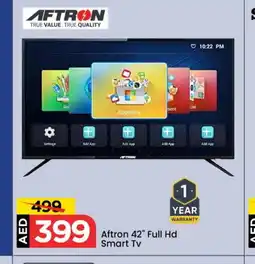 Mark & Save AFTRON Smart TV offer