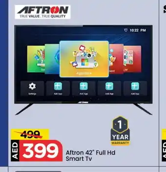 Mark & Save AFTRON Smart TV offer