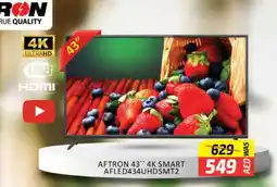 Al Madina AFTRON Smart TV offer