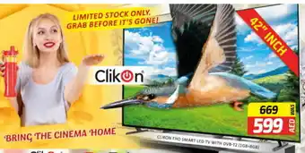 Al Madina CLIKON Smart TV offer