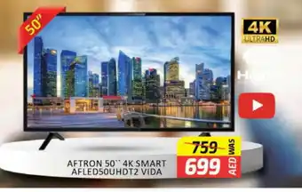 Al Madina AFTRON Smart TV offer