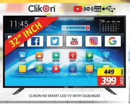 Al Madina CLIKON Smart TV offer
