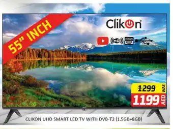 Al Madina CLIKON Smart TV offer