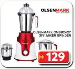 Grand Hyper Market OLSENMARK Mixer / Grinder offer
