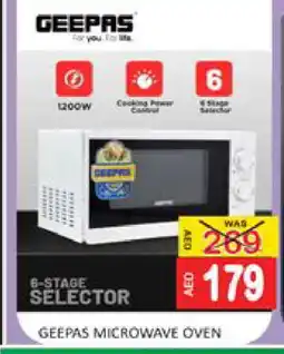 Mango Hypermarket LLC GEEPAS Microwave Oven offer