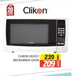 Al Madina CLIKON Microwave Oven offer