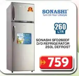 Grand Hyper Market SONASHI Refrigerator offer