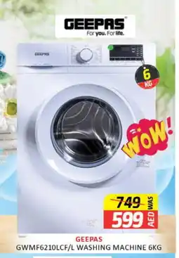 Al Madina GEEPAS Washer / Dryer offer