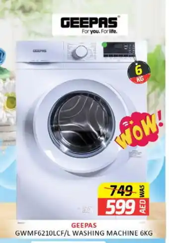 Al Madina GEEPAS Washer / Dryer offer