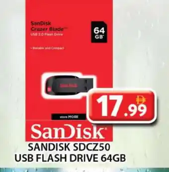 Grand Hyper Market SANDISK Flash Drive offer