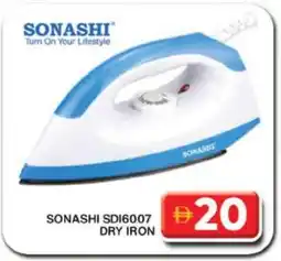 Grand Hyper Market SONASHI Ironbox offer