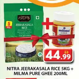 Grand Hyper Market MILMA Jeerakasala Rice offer