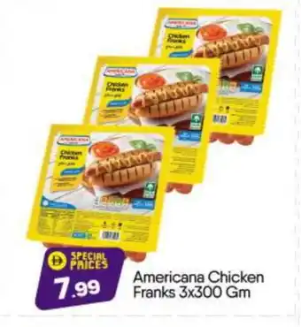 Bigmart AMERICANA Chicken Franks offer