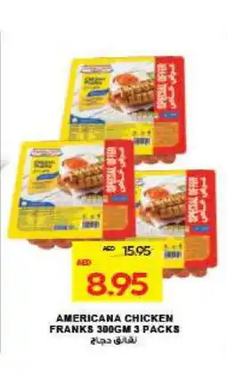 Megamart AMERICANA Chicken Franks offer