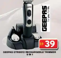 Grand Hyper Market GEEPAS Remover / Trimmer / Shaver offer
