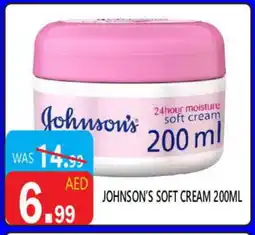 United Hypermarket JOHNSONS Face cream offer