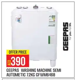 Baniyas Spike Hypermarket GEEPAS Washer / Dryer offer
