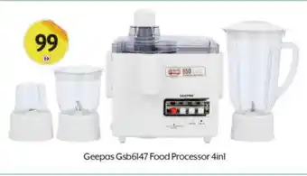 Bigmart GEEPAS Food Processor offer