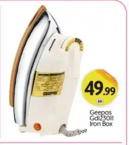 Bigmart GEEPAS Ironbox offer