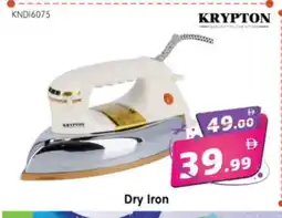 Al Madina Hypermarket KRYPTON Ironbox offer