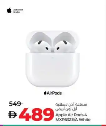 Lulu Hypermarket APPLE Earphone offer