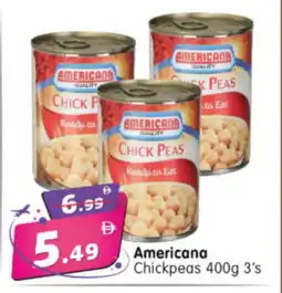 Al Madina Hypermarket AMERICANA Chick Peas offer