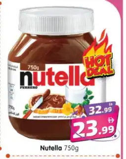 Al Madina Hypermarket NUTELLA Chocolate Spread offer