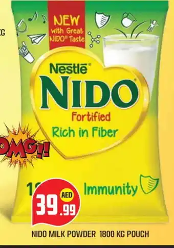 Baniyas Spike Hypermarket NIDO Milk Powder offer