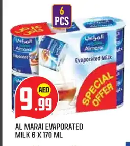 Baniyas Spike Hypermarket ALMARAI Evaporated Milk offer