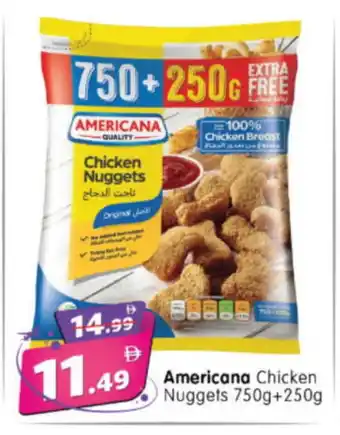 Al Madina Hypermarket AMERICANA Chicken Nuggets offer