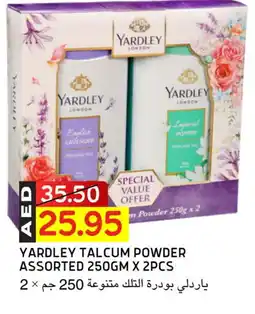 Select Market YARDLEY Talcum Powder offer