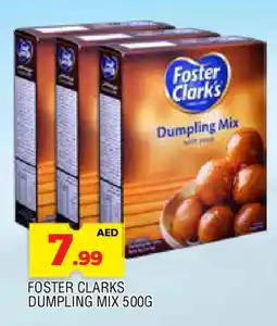 Al Madina FOSTER CLARKS Dumpling Mix offer