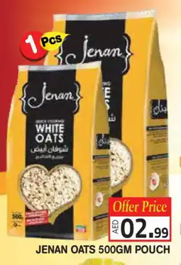 Baniyas Spike Hypermarket JENAN Oats offer