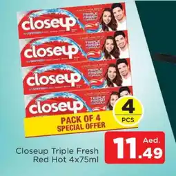 Al Madina CLOSE UP Toothpaste offer