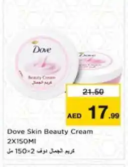 Nesto DOVE Face cream offer