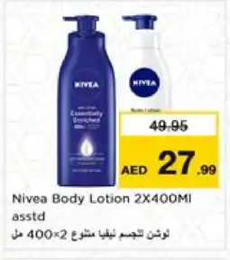 Nesto Nivea Body Lotion & Cream offer
