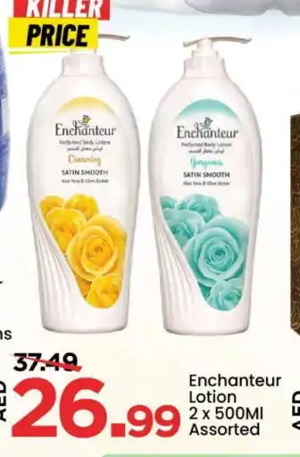 Mark & Save Enchanteur Body Lotion & Cream offer