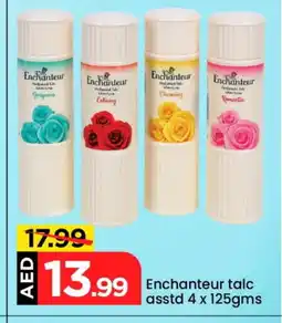 Mark & Save Enchanteur Talcum Powder offer