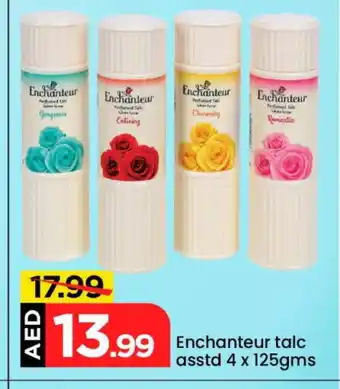 Mark & Save Enchanteur Talcum Powder offer