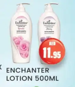 Zain Hypermarket Enchanteur Body Lotion & Cream offer