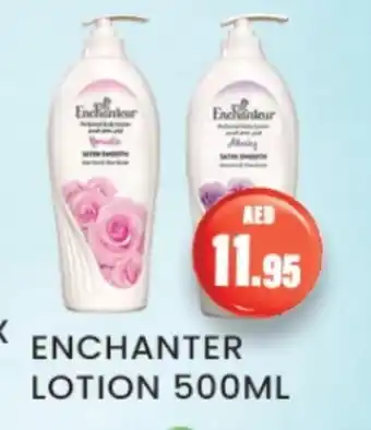Zain Hypermarket Enchanteur Body Lotion & Cream offer