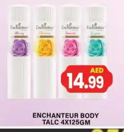 Gulf Hypermarket Enchanteur Talcum Powder offer