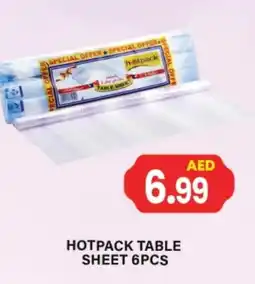 Gulf Hypermarket HOTPACK Table Sheet offer