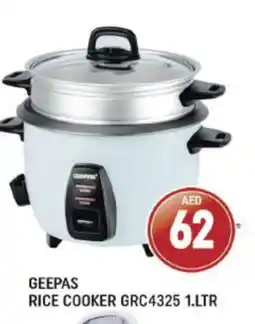 Al Madina GEEPAS Rice Cooker offer