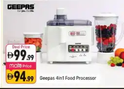 Shaklan GEEPAS Food Processor offer