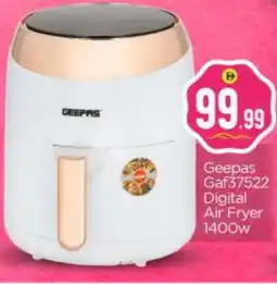 Bigmart GEEPAS Air Fryer offer