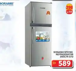 Grand Hyper Market SONASHI Refrigerator offer