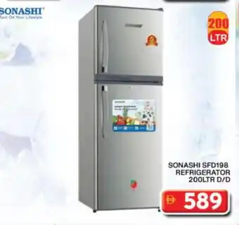 Grand Hyper Market SONASHI Refrigerator offer