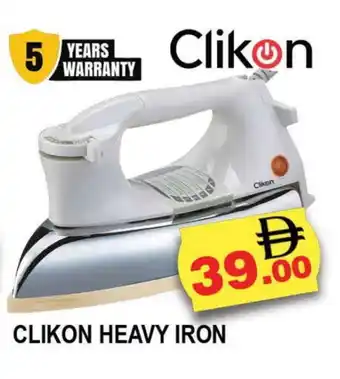 Al Madina CLIKON Ironbox offer